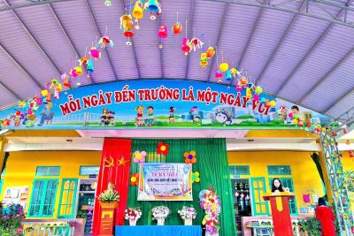 Trường Mầm non Nghĩa An tổ chức lễ kỉ niệm 43 năm chào mừng ngày nhà giáo Việt Nam năm học 2025 – 2026