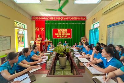 HỘI NGHỊ CÁN BỘ, CÔNG CHỨC, VIÊN CHỨC, NGƯỜI LAO ĐỘNG TRƯỜNG MẦM NON NGHĨA AN NĂM HỌC 2025-2026